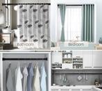 Uitschuifbare Gordijnroede - Verstelbaar, 100 tot 150 cm, Zwart, Nieuw, Ophalen of Verzenden