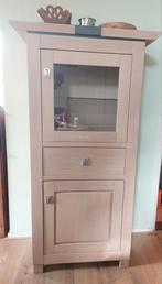 Bureau, vitrinekast, Huis en Inrichting, Kasten | Vitrinekasten, Ophalen, Eikenhout, 50 tot 100 cm, Zo goed als nieuw