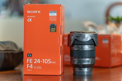 Sony FE 24–105 mm F4 G incl bescherming en UV filter *ZGAN*, Audio, Tv en Foto, Fotografie | Lenzen en Objectieven, Zo goed als nieuw