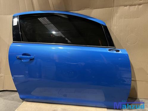 OPEL CORSA D BLAUW Z291 rechter rechts deur portier 2006-201, Auto-onderdelen, Carrosserie en Plaatwerk, Deur, Opel, Gebruikt