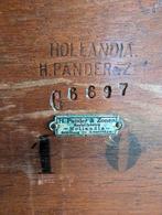 H. Pander & Zonen 1 persoons bed met hoge kast., Ophalen, Gebruikt, Overige materialen, Overige typen