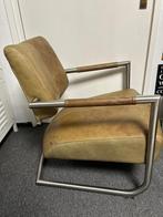 Xooon feautuil champagne/ bruin, Huis en Inrichting, Fauteuils, Ophalen of Verzenden, Zo goed als nieuw, Minder dan 75 cm, Minder dan 50 cm