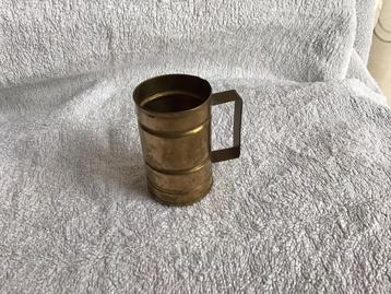 Koffielootje van Koper.Art - Deco -Stijl. beschikbaar voor biedingen