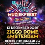 4x kaartjes muziekfeest van het jaar vak 110, Tickets en Kaartjes, Drie personen of meer, December