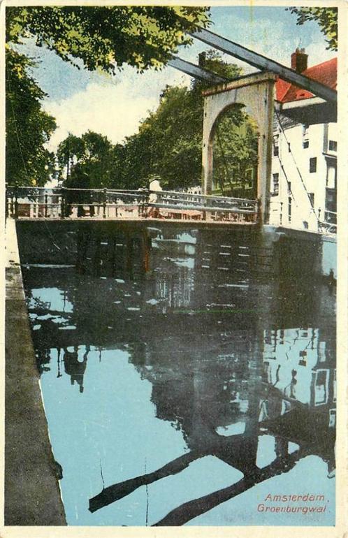(304-212-025) Amsterdam Groenburgwal, Verzamelen, Ansichtkaarten | Nederland, Noord-Holland, Verzenden