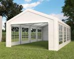 Profi 4x8m Paviljoen Carport Partytent Met Grondframe. Wit, Ophalen of Verzenden, Nieuw, 8 meter of meer, Partytent