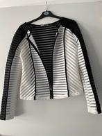 Zwart wit doorzichtig vestje Transfer maat M zo goed als ni, Maat 38/40 (M), Wit, Ophalen of Verzenden, Zo goed als nieuw