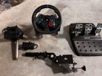 Logitech G29 stuur met aangepaste shifter en handrem, Ophalen, Gebruikt