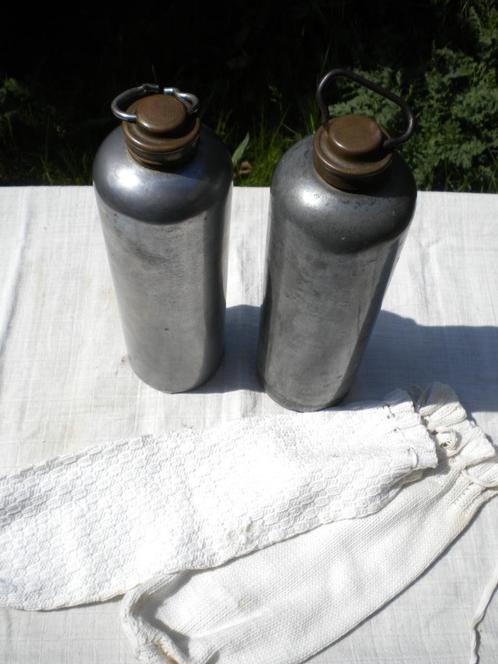 antieke zinken kruiken, Antiek en Kunst, Antiek | Tin, Ophalen of Verzenden