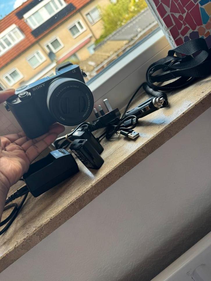 Sony Alpha A6100 systeemcamera + 16-50mm en nog meer., Audio, Tv en Foto, Fotocamera's Digitaal, Nieuw, Compact, Sony, 4 t/m 7 keer