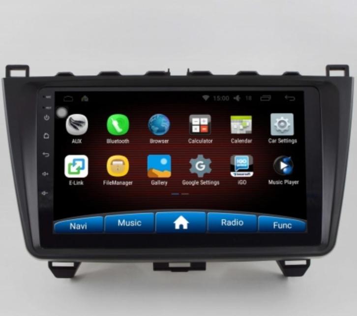 Apple carplay Navigatie Mazda 6 2012 carkit android 14 usb, Auto diversen, Autoradio's, Nieuw, Ophalen of Verzenden