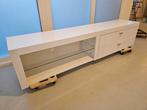 Tv meubel wit, Ophalen, Gebruikt, 200 cm of meer, Minder dan 100 cm