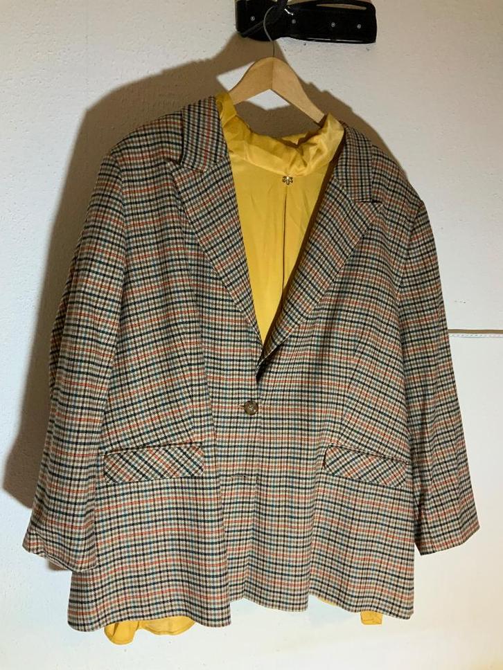 Colberts & vesten, Kleding | Dames, Grote Maten, Zo goed als nieuw, Overige typen, Paars, Verzenden