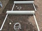 Gratis af te halen: 2 elektrische rolluiken, Doe-het-zelf en Verbouw, Rolluiken, Ophalen, Gebruikt, Minder dan 100 cm, Elektrische bediening
