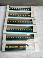 6 x Marklin HO 4111/ 4112/ 4291/4292/ 4293 / DB groen/creme, Wisselstroom, Ophalen of Verzenden, Märklin, Nieuw