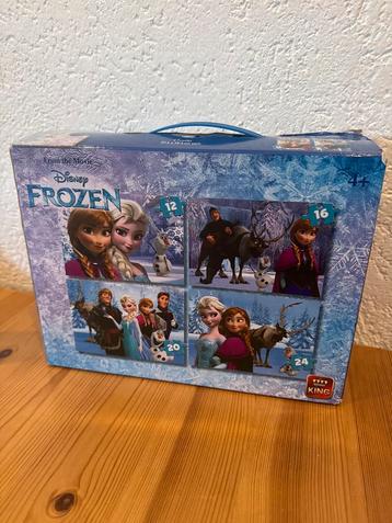 Frozen Puzzel Set - 4 Puzzels beschikbaar voor biedingen