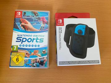 Nintendo switch sports + beenband beschikbaar voor biedingen
