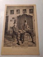 Groningen klederdracht,  reclame kaart Kahrels thee, Ophalen of Verzenden, Voor 1920, Klederdracht