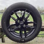 * * 16" lm-velgen Ford Fiësta + winterbanden 7 mm + TPMS * *, Auto-onderdelen, Banden en Velgen, Ophalen, Gebruikt, 16 inch, Banden en Velgen