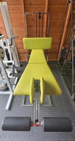 Lying Leg Curl Machine old school, Ophalen, Gebruikt
