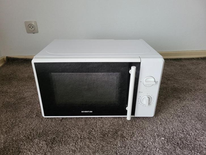 Inventum Magnetron MN205S – 20 liter – Wit, Witgoed en Apparatuur, Magnetrons, Gebruikt, Vrijstaand, Magnetron, Minder dan 45 cm