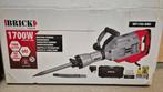Brick - Breekhamer 1700w - 60 Joule met koffer. Hex beitels, Doe-het-zelf en Verbouw, Gereedschap | Overige machines, Ophalen of Verzenden