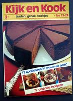 Kijk en Kook 2 - taarten, gebak, koekjes, Boeken, Verzenden, Zo goed als nieuw, Europa, Taart, Gebak en Desserts