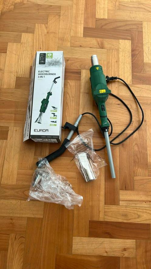 Eurom 3 in 1 elektrische onkruidbrander / weedburner, Tuin en Terras, Onkruidbranders, Zo goed als nieuw, Ophalen