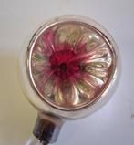 Antieke Kerst Ajeko kraterbal met fuchsiakl.zonnetje, Ophalen of Verzenden