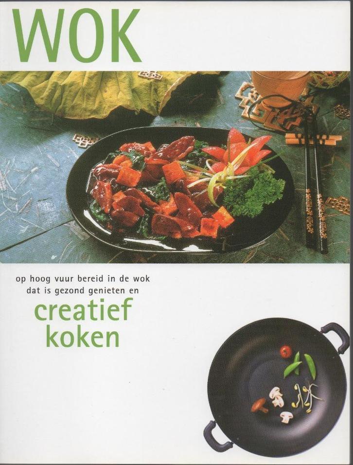 Creatief koken met de wok, Boeken, Kookboeken, Gelezen, Ophalen of Verzenden