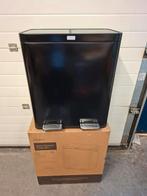 Deleca Recycle Prullenbak met 2 Vakken 60 Lt (2x30) Afvalbak, 50 tot 75 cm, 40 liter of meer, Ophalen of Verzenden, Zo goed als nieuw