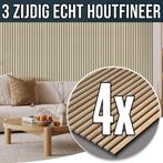 Akoestische Wand Panelen - 4 Stuks 260x60 - Echt Houtfineer, Nieuw, Ophalen of Verzenden, Kerkweg 34, YSONIC