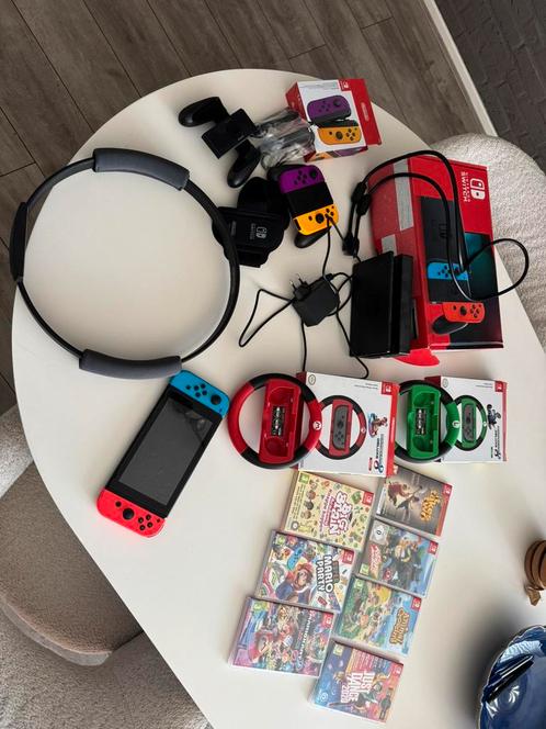 Switch V2 2019, Spelcomputers en Games, Spelcomputers | Nintendo Switch, Zo goed als nieuw, Switch 2019 Upgrade, Ophalen of Verzenden