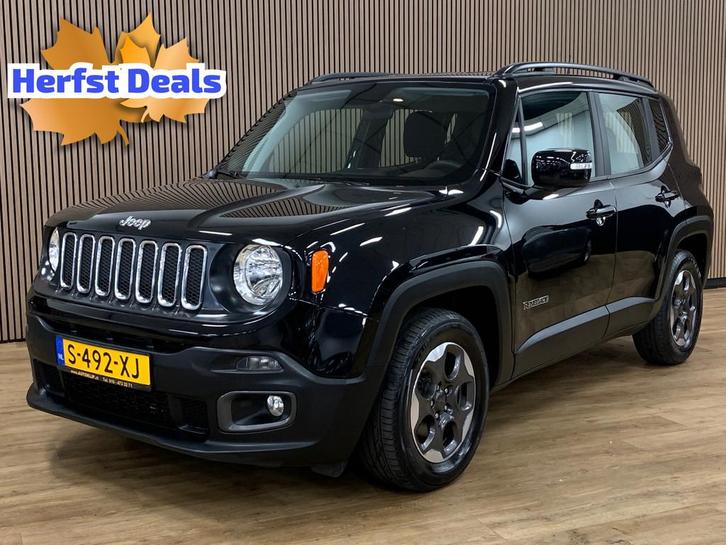 Jeep Renegade 1.4 MultiAir Night Eagle II Limited|Automaat|C, Auto's, Jeep, Bedrijf, Te koop, Renegade, ABS, Adaptive Cruise Control