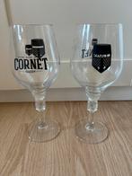Cornet bierglazen, Verzamelen, Ophalen, Zo goed als nieuw, Bierglas