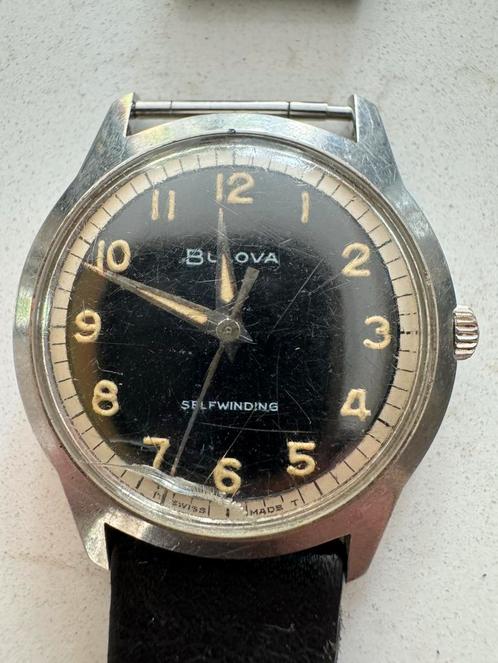 Vintage Bulova Automaat Horloge 1967, Sieraden, Tassen en Uiterlijk, Horloges | Antiek, Polshorloge, Bulova, Staal, 1960 of later