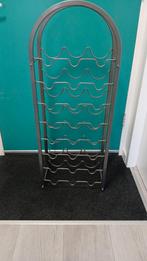 Leuke wijnrek, Huis en Inrichting, Ophalen, 5 tot 15 flessen, Zo goed als nieuw, Metaal