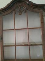 Wand vitrine kastje van mahoniehout??? h 70 br 62 en d15 cm, Ophalen, Eikenhout, Romantisch, 50 tot 100 cm