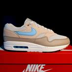 Nike Air Max 1 Light Bone Psychic Blue - 43, Overige kleuren, Nike, Nieuw, Ophalen of Verzenden