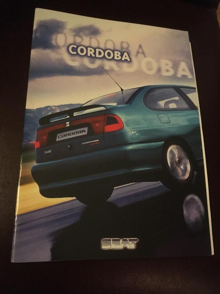 Seat Cordoba, Boeken, Auto's | Folders en Tijdschriften, Nieuw, Overige merken, Ophalen of Verzenden