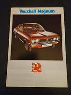 Brochure Vauxhall Magnum 1974, Boeken, Ophalen of Verzenden, Zo goed als nieuw, Overige merken