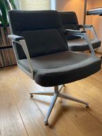 2 stoelen Theo Tempelman groen, retro, vintage., Huis en Inrichting, Twee, Seventies, space-age, Metaal, Zo goed als nieuw