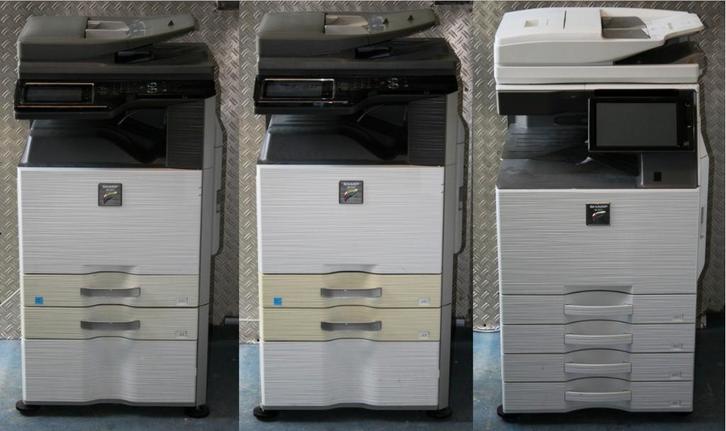 Sharp MFP laserprinters; A3 kleuren dubbelzijdig va €60/st, Computers en Software, Printers, Gebruikt, Printer, Laserprinter, Kleur printen