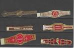 Klassiek lot 14   DIVERSE sigarenbandjes, Ophalen, Gebruikt, Sigarenbandjes
