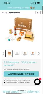 Oh My Baby Playbox 5-6 maanden, Ophalen of Verzenden, Zo goed als nieuw, Overige typen, Met geluid
