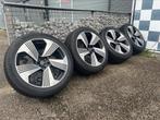 21 inch Audi E-Tron Origineel 5x112 + Hankook winter 6mm Q7, Ophalen, Gebruikt, 265 mm, Banden en Velgen