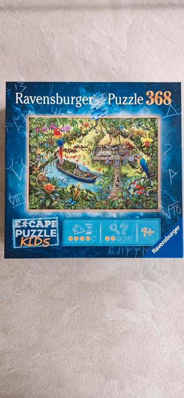 Ravensburger Escape Puzzle Kids Jungle - 368 stukjes beschikbaar voor biedingen