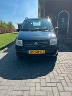 Fiat Panda 1.2 44KW 60PK 2005 Zwart, Auto's, Voorwielaandrijving, Stof, 1242 cc, Zwart