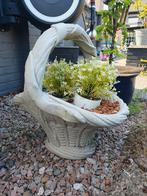 Zware kwaliteit betonnen tuinvaas/tuin mand voor bloemen, Tuin en Terras, Tuinvazen, Ophalen, Zo goed als nieuw