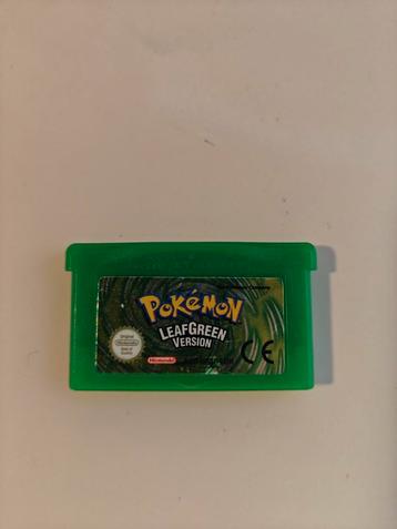 Pokémon LeafGreen - Game Boy Advance beschikbaar voor biedingen